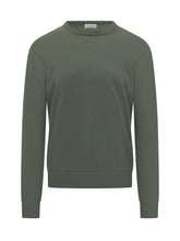 Malo Green Virgin Wool Crewneck Sweater - Collezione Happy Birthday | Lidia Shopping