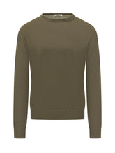 Malo Green Lightweight Wool Long-Sleeve Sweater - Collezione Happy Birthday | Lidia Shopping