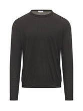 Malo Black Lightweight Wool Sweater - Collezione Happy Birthday | Lidia Shopping