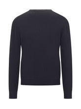 Malo Blue Cashmere V-Neck Sweater - Collezione Happy Birthday | Lidia Shopping