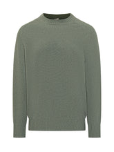 Malo Green Cashmere Crewneck Sweater - Collezione Happy Birthday | Lidia Shopping