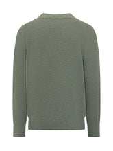Malo Green Cashmere Crewneck Sweater - Collezione Happy Birthday | Lidia Shopping