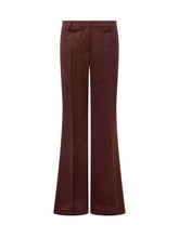 Etro Pantaloni Flare Bordeaux Jacquard - Abbigliamento Donna | Lidia Shopping
