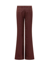 Etro Pantaloni Flare Bordeaux Jacquard - Abbigliamento Donna | Lidia Shopping