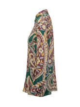 Etro Camicia in Seta con Stampa Paisley Multicolor - Abbigliamento Donna | Lidia Shopping