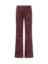 Etro Paisley Bordeaux Jeans - Collezione Happy Birthday | Lidia Shopping