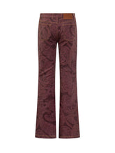 Etro Paisley Bordeaux Jeans - Collezione Happy Birthday | Lidia Shopping