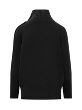 Black Cashmere Sweater with Buttons Kujten - Black Friday – ENG | Lidia Shopping