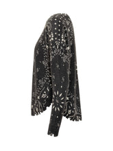 Bandana Print Sweater with Raw Finish KUJTEN - Collezione Happy Birthday | Lidia Shopping