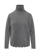 Dolcevita con Orli Taglio Vivo KUJTEN - Abbigliamento Donna | Lidia Shopping