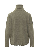 Dolcevita con Finiture Taglio Vivo KUJTEN - Abbigliamento Donna | Lidia Shopping