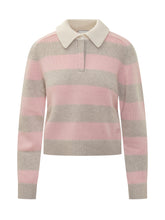 Kujten Maglia A Righe In Cashmere Con Colletto - Abbigliamento Donna | Lidia Shopping