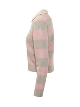 Kujten Maglia A Righe In Cashmere Con Colletto - Abbigliamento Donna | Lidia Shopping