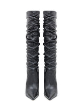 Michael Kors Stivali Dawn Heeled in Pelle Nera - Collezione Happy Birthday | Lidia Shopping