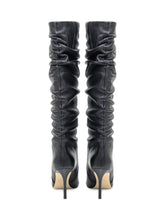 Michael Kors Stivali Dawn Heeled in Pelle Nera - Collezione Happy Birthday | Lidia Shopping