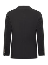 Black Technical Single-Breasted Blazer RRD - Collezione Happy Birthday | Lidia Shopping