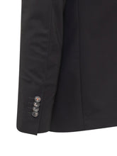 Black Technical Single-Breasted Blazer RRD - Collezione Happy Birthday | Lidia Shopping