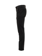 Black Slim Fit Technical Trousers RRD - Collezione Happy Birthday | Lidia Shopping