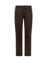 Jacob Cohen Brown Slim Fit Trousers - Collezione Happy Birthday | Lidia Shopping