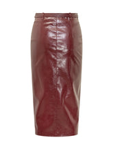 Simona Corsellini Faux Leather Pencil Skirt - Collezione Happy Birthday | Lidia Shopping