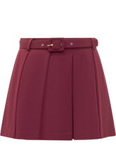 Simona Corsellini Pleated Mini Skirt with Belt - Collezione Happy Birthday | Lidia Shopping