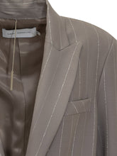 Blazer Simona Corsellini Grigio a Righe - Abbigliamento Donna | Lidia Shopping