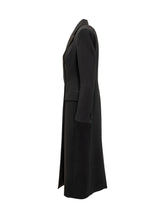 Double-Breasted Coat with Satin Lapels SIMONA CORSELLINI - Collezione Happy Birthday | Lidia Shopping