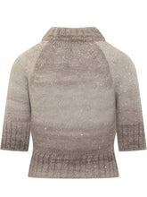 Simona Corsellini Lurex Knit Short-Sleeve Top - Collezione Happy Birthday | Lidia Shopping