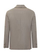 Barba Jacket Beige Wool Blazer - Barba Jacket | Lidia Shopping