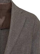 Barba Giacca in Lana Principe di Galles Marrone - Abbigliamento Uomo | Lidia Shopping