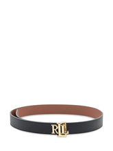 Polo Ralph Lauren Cintura Reversibile in Pelle con Logo RLL - Accessori Donna | Lidia Shopping