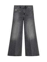 Diesel Kids Blue Wide-Leg Jeans - Collezione Happy Birthday | Lidia Shopping