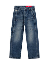 Diesel Kids Blue Cargo Jeans - Collezione Happy Birthday | Lidia Shopping