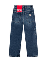 Diesel Kids Blue Cargo Jeans - Collezione Happy Birthday | Lidia Shopping