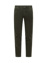 Briglia Green Slim Velvet Trousers - Briglia | Lidia Shopping
