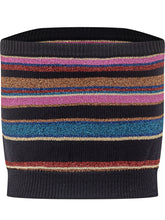Dsquared2 Top Bandeau a Righe Multicolor - Abbigliamento Donna | Lidia Shopping