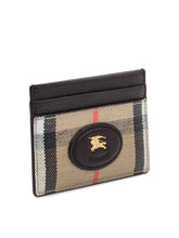 Burberry Porta Carte Check con Dettaglio Logo - Accessori Donna | Lidia Shopping