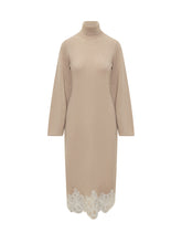High-Neck Dress with Lace Fabiana Filippi - Black Friday – ENG | Lidia Shopping