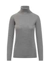 Fabiana Filippi Grey Lightweight Turtleneck - Collezione Happy Birthday | Lidia Shopping