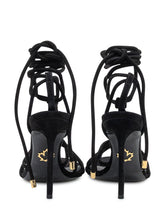 Dsquared2 Sandali Neri con Lacci e Tacco Alto - Collezione Happy Birthday | Lidia Shopping