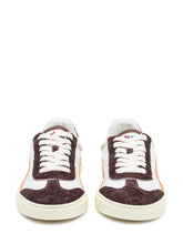 Dsquared2 1964 White and Brown Leather and Suede Sneakers - Collezione Happy Birthday | Lidia Shopping