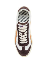 Dsquared2 1964 White and Brown Leather and Suede Sneakers - Collezione Happy Birthday | Lidia Shopping
