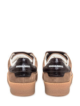 Dsquared2 Sneakers Marroni in Camoscio con Dettagli in Pelle - Collezione Happy Birthday | Lidia Shopping