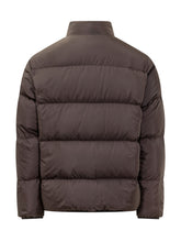 Moncler Piumino Marrone Trapuntato - Abbigliamento Uomo | Lidia Shopping