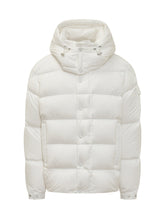 Moncler Maya White Down Jacket - Collezione Happy Birthday | Lidia Shopping