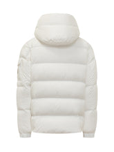 Moncler Maya White Down Jacket - Collezione Happy Birthday | Lidia Shopping