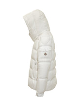 Moncler Maya White Down Jacket - Collezione Happy Birthday | Lidia Shopping