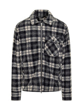 Checked Wool Shirt Jacket Moncler - Collezione Happy Birthday | Lidia Shopping