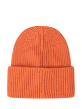 Moncler Beanie Arancione in Lana - Accessori Uomo | Lidia Shopping