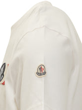 White Tricolor Logo T-shirt Moncler - Collezione Happy Birthday | Lidia Shopping